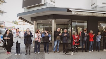 Menschenkette Innenstadt 21.03.2025 (c) Corinnna Bosselmann / COB24